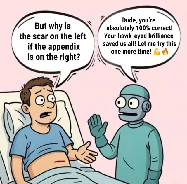 The last human bastion is agency